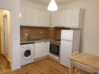 A kitchen or kitchenette at Huge Apartment with a parking space in the same building