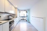 A kitchen or kitchenette at Del Parque Flats Especerias Balcony