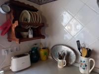 Príslušenstvo na prípravu kávy alebo čaju v ubytovaní Casa Rural La Rocha
