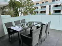 Balkón alebo terasa v ubytovaní Całkowicie nowy Apartament przy plaży