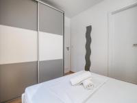 Posteľ alebo postele v izbe v ubytovaní Salve Croatia Mobile Homes in Amadria Park Trogir