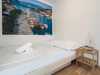 Posteľ alebo postele v izbe v ubytovaní Salve Croatia Mobile Homes in Amadria Park Trogir