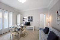Televízia a/alebo spoločenská miestnosť v ubytovaní Victoria Apartments Acquarius