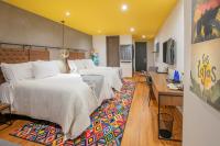 Hotel V1501にあるベッド