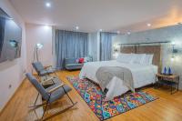Hotel V1501にあるベッド