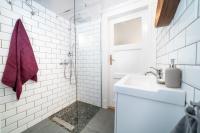 Kúpeľňa v ubytovaní Cozy apartment in Budapest near Gellért Hill