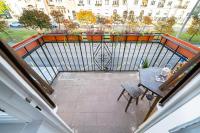 Balkón alebo terasa v ubytovaní Cozy apartment in Budapest near Gellért Hill