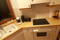 Kuchyňa alebo kuchynka v ubytovaní Panorama Wohnung Rungelin Bludenz