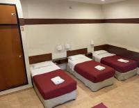 Hotel Nuevo Caminoにあるベッド