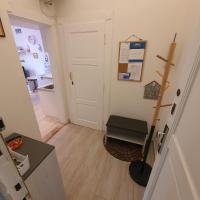 Kuchyň nebo kuchyňský kout v ubytování Get Prague Flat Slovenska