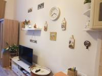 TV a/nebo společenská místnost v ubytování Get Prague Flat Slovenska