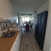 Kuchyň nebo kuchyňský kout v ubytování Apartments Milina