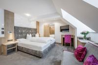Posteľ alebo postele v izbe v ubytovaní Hotel Garni Christine