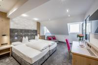 Posteľ alebo postele v izbe v ubytovaní Hotel Garni Christine