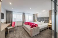 Posteľ alebo postele v izbe v ubytovaní Hotel Garni Christine
