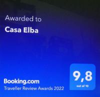 Certifikát, hodnocení, plakát nebo jiný dokument vystavený v ubytování Casa Elba