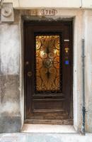 The facade or entrance of Ca' Longhi