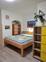 Postel nebo postele na pokoji v ubytování aPARTment chLEEW (1844)
