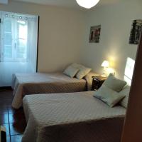 Posteľ alebo postele v izbe v ubytovaní Casa Laguiñas en Castro Caldelas