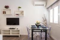 Televízia a/alebo spoločenská miestnosť v ubytovaní Apartamento Casco Histórico , playa Postiguet