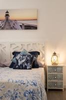 Posteľ alebo postele v izbe v ubytovaní Apartamento Casco Histórico , playa Postiguet