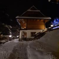 Domek Góralski nad Czorsztynem - Kluszkowce v zime