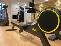 Posilňovňa alebo fitness centrum v ubytovaní Janas Country Resort