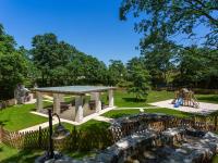 Vonkajšia záhrada v ubytovaní Villa Monaco