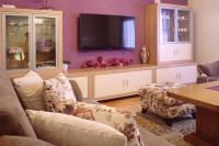 Televízia a/alebo spoločenská miestnosť v ubytovaní Apartment in Jasenice Rovanjska near the beach