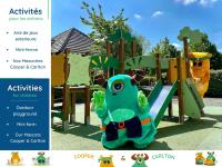 Zona de juegos infantil en Campanile Val de France