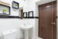 Koupelna v ubytování La casita de AO