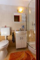 A bathroom at Erika Vendégház