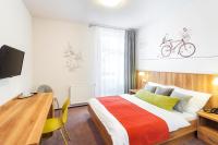 TV a/nebo společenská místnost v ubytování Wellness Hotel Grand