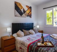 Postel nebo postele na pokoji v ubytování Mieles apartment