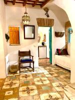 Posteľ alebo postele v izbe v ubytovaní CASA DEL PATIO ÁRABE Casas Vejer Debra