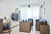TV a/nebo společenská místnost v ubytování Apartamento en Juan Dolio Tepuy 501 B
