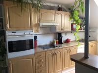 Kuchyň nebo kuchyňský kout v ubytování Apartmán u Míši