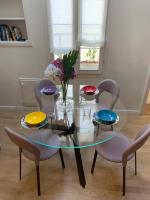 A seating area at Maison del Ducato Cavour 37