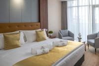 Łóżko lub łóżka w pokoju w obiekcie Willis Hotel Business & Wellness