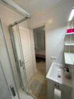 Koupelna v ubytování Apartament CALETA