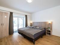 Łóżko lub łóżka w pokoju w obiekcie Premium maisonette near ski resorts