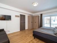 Łóżko lub łóżka w pokoju w obiekcie Premium maisonette near ski resorts