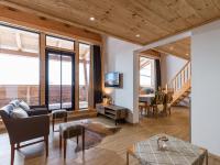 Posezení v ubytování Narzenhof Wellness Chalets, Familien & Luxus Apartments am Bauernhof