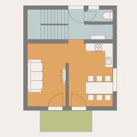 Plán poschodí v ubytovaní Ferienhaus XL