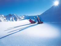 Holiday home Steinfeld close to the ski lift v zime