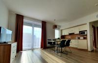 Kuchyň nebo kuchyňský kout v ubytování Maya Apartment