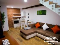 Posezení v ubytování Apartmánový dům 13 Mezonet 2