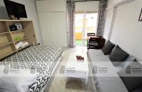 Postel nebo postele na pokoji v ubytování 243 Águila apartamentos - Estudio vista al mar - Piscina y Playa