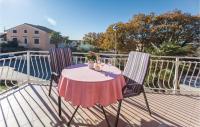 Balkón alebo terasa v ubytovaní One-Bedroom Apartment In Porec