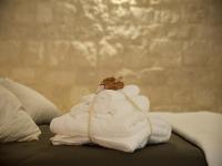 Łóżko lub łóżka w pokoju w obiekcie Tabula Maris B&B
